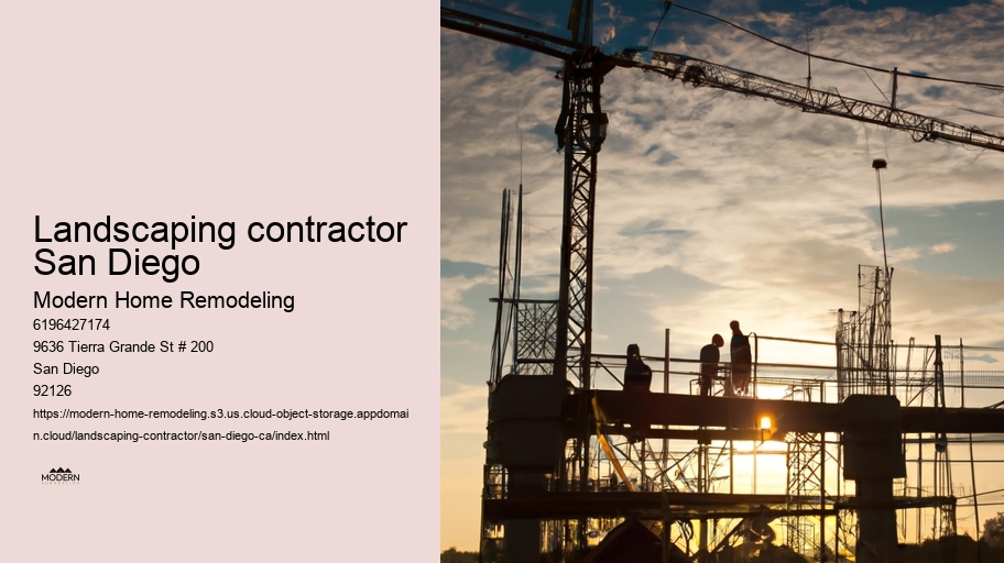 Landscaping contractor San Diego